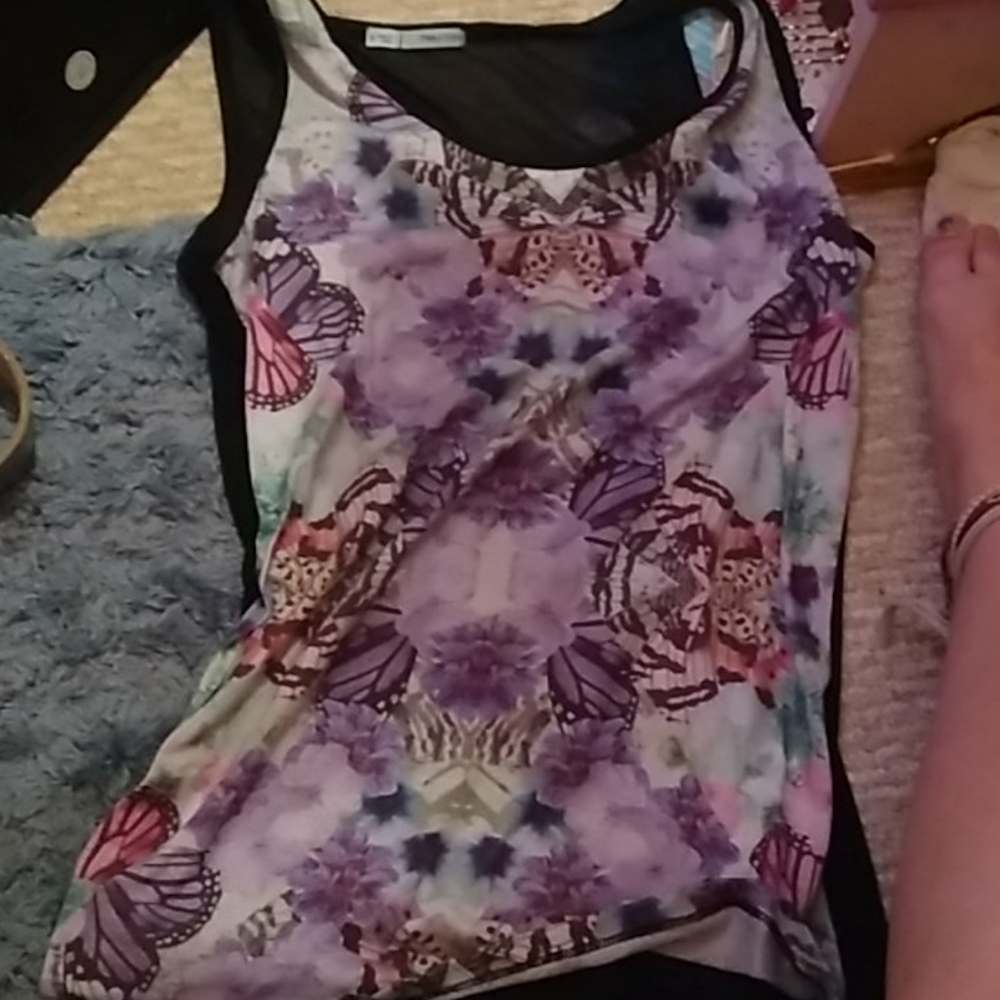 Butterfly tank top